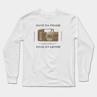 Save da frame Long Sleeve T-Shirt